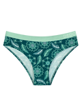 Веселі жіночі труси з модалу Мандала і листя