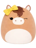 Squishmallows Томар, підморгуючий коричневий кінь, 13 см