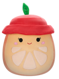 Squishmallows Селія, апельсинова скибка в червоній панамі, 30 см
