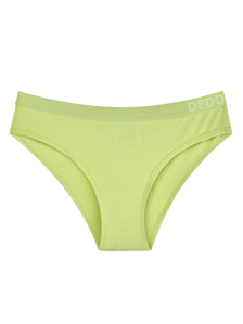 Кремово-лаймові жіночі труси з модалу