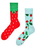 Bamboo Regular Socks Little Strawberries